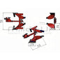 Arado vertedera reversible para ANOVA MTC720