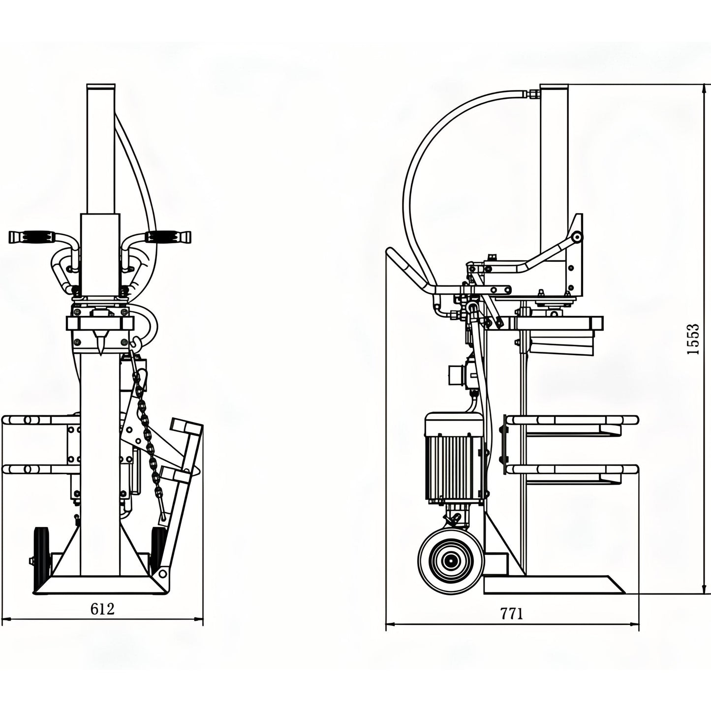 Astilladora de Leña  ANOVA RLT15GC