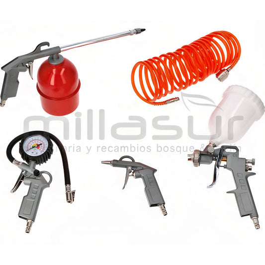 Kit 5 accesorios para compresor ANOVA
