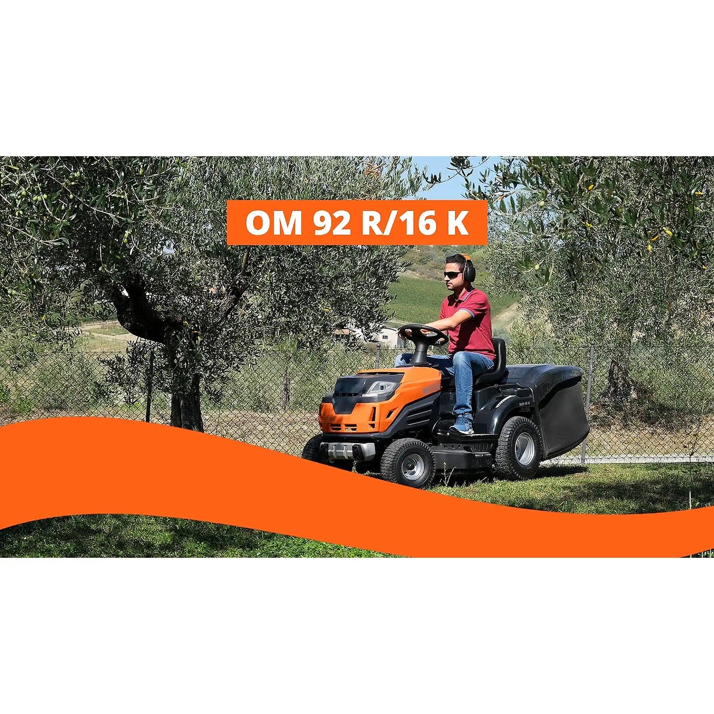 Tractor cortacésped Oleo-Mac OM 92 R/16 K