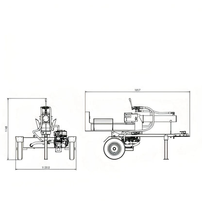 Rompedor de leña RLT22GVH ANOVA