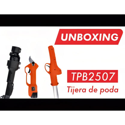 TIjera de poda a batería con pértiga ANOVA TPB2507